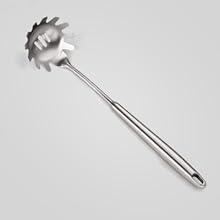 304 Stainless Steel Cooking Utensils Set, Stainless Steel Kitchen Utensils, 12 PCS Long Large Metal Cooking Utensil Tools Set, Potato Masher, Fork, Tongs, Pasta, etc (Dishwasher Safe)