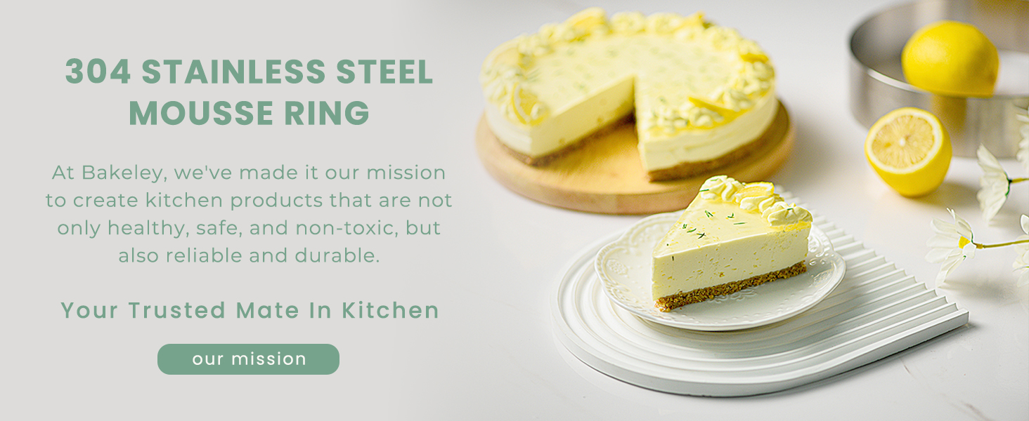 6 inch Stainless Steel Cake Mold, Dishwasher Safe Cake Ring Mold for Baking, Design for Valentine's Day Decorations & Home Baking