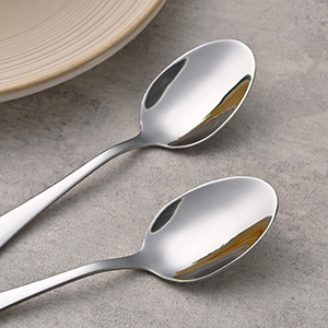 4.7 Inch Tea & Coffee Spoons,Set Of 8 Stainless Steel Espresso Spoons,Dishwasher Safe Small Spoon For Dessert Cake,Durable Metal Mini Spoon