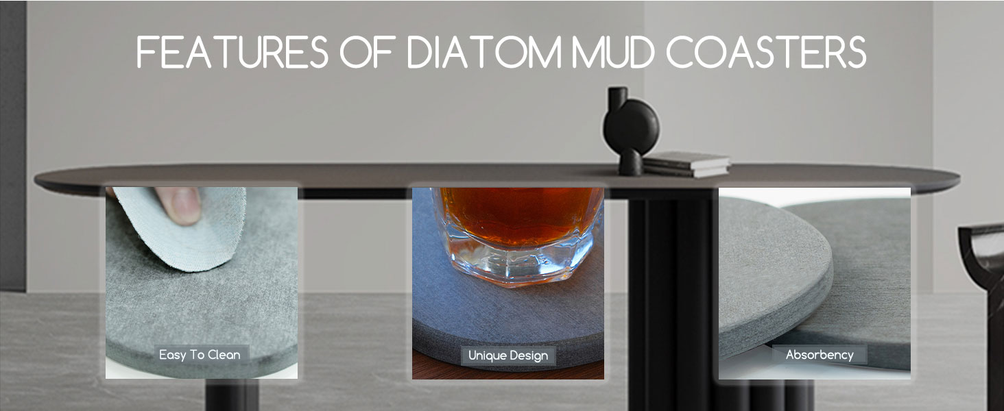 Diatomaceous Earth Coasters,3.9