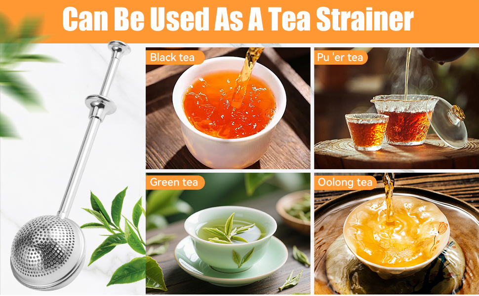 Flour Duster for Baking, 1 PCS Flour Sifter for Baking Powdered Sugar Shaker Duster, 304 Stainless Steel Dusting Wand Sprinkler and Tools，Spices and Tea Strainers (1)