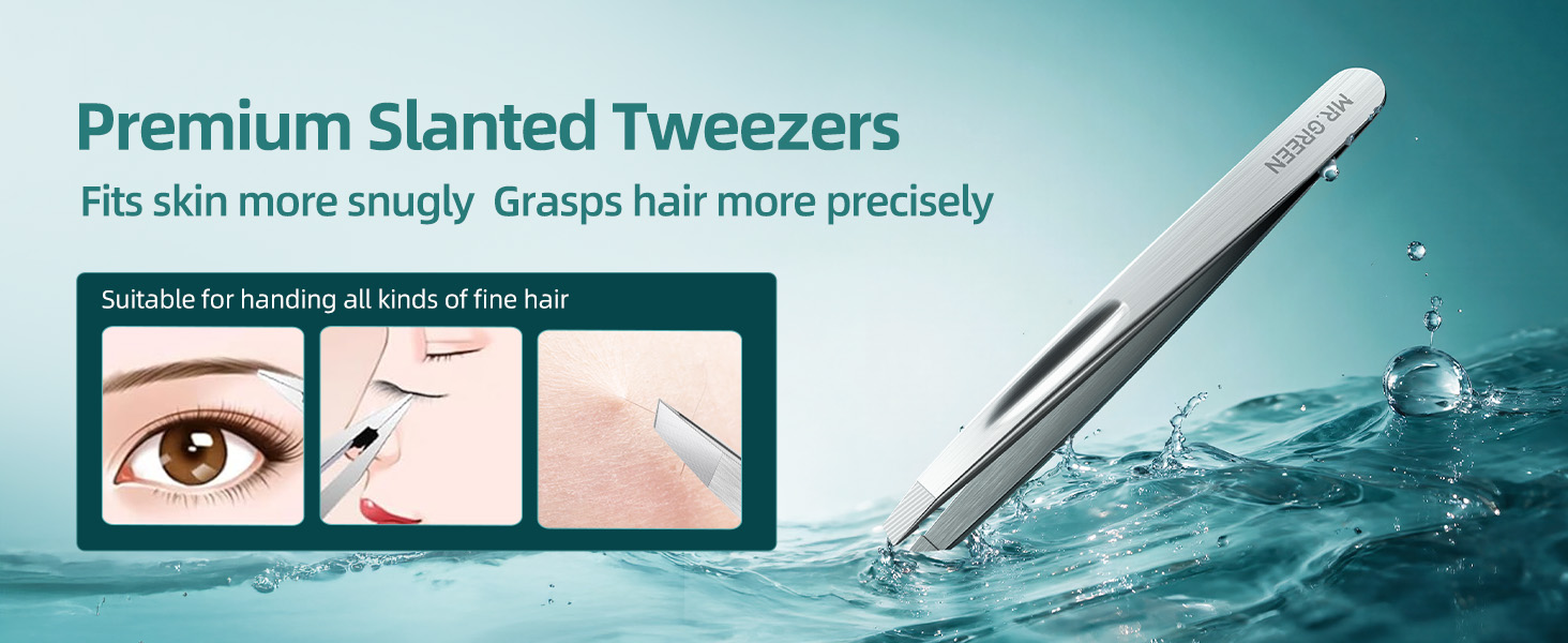 MR.GREEN 4Pcs Nail Clippers Set, Upgraded Anti-Splash Nail Clippers with Nail File and Tweezers, Professional Fingernail Toe Nail Clippers, Portable Manicure Nail Kit with Premium Case for Men& Women