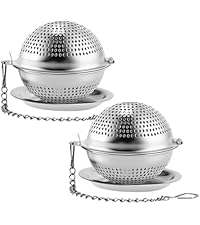 2Pcs Flour Sifter for Baking, Powdered Sugar Shaker Duster for Sourdough Bread, One-hand Operation Sugar Dispenser with Stainless Steel, Pick Up and Dust Flour Sifter