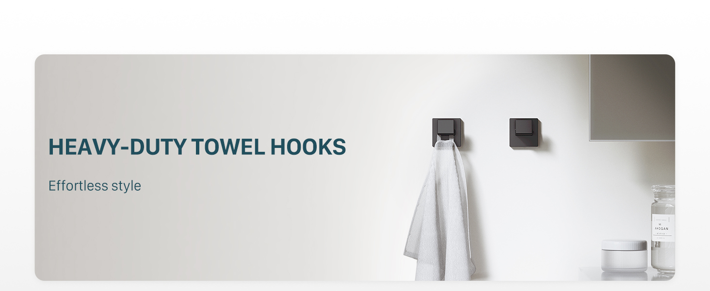 10-Piece 23.6 Inch Matte Black Bathroom Hardware Accessories Set, Bath Towel Bar Set, SUS304 Stainless Steel Toilet Paper Holder with Shelf, Towel Hooks, Towel Rings Wall Mounted