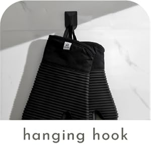 Extra Long Silicone Oven Mitts and Pot Holders Sets | Heat Resistant 500°F BPA-Free Food Grade Silicone Hot Pads & Kitchen Mittens | 4-Piece Set of Oven Gloves & Potholders for Kitchens.