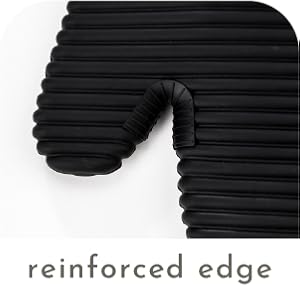 Extra Long Silicone Oven Mitts and Pot Holders Sets | Heat Resistant 500°F BPA-Free Food Grade Silicone Hot Pads & Kitchen Mittens | 4-Piece Set of Oven Gloves & Potholders for Kitchens.