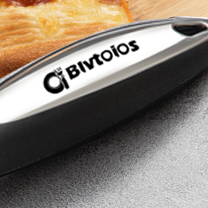 Premium Pizza Cutter, Multi-Purpose Stainless Steel Pizza Cutter Wheel with Non-Slip Soft Touch Handle, Perfect for Cutting Pizza, Dough and Pastry, Dishwasher Safe