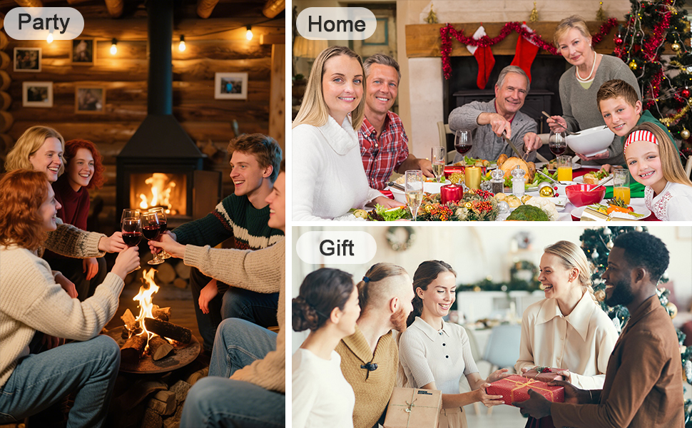 Electric Wine Opener,Rechargeable Automatic Wine Corkscrew with Foil Cutter, Type-C Charging Wine Openers With LED Light For Wine Lovers Gift Christmas Home Bar Party