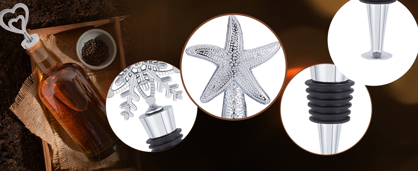 GORGECRAFT Rugby Wine Stopper for Wine Bottles Silver Zinc Alloy Reusable Bottle Toppers Sport Ball Resin Champagne Pump Decor for Men Women Holiday Housewarming Christmas Halloween Wedding Party