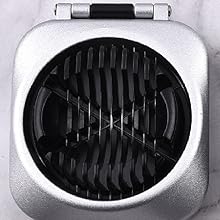 2 in 1 Stainless Steel Boiled Egg Slicer Heavy Duty Strawberry Section Cutter Multipurpose Kiwis Soft Fruit Chopper