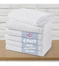 Clorox Ribbed Dishcloths - 100% Cotton Quick Dry Dish Cloths - Absorbent Multipurpose Cleaning for Restaurants, Kitchen, Bathroom, Hotel - 12