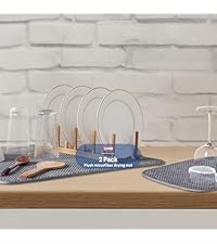 Clorox Ribbed Dishcloths - 100% Cotton Quick Dry Dish Cloths - Absorbent Multipurpose Cleaning for Restaurants, Kitchen, Bathroom, Hotel - 12