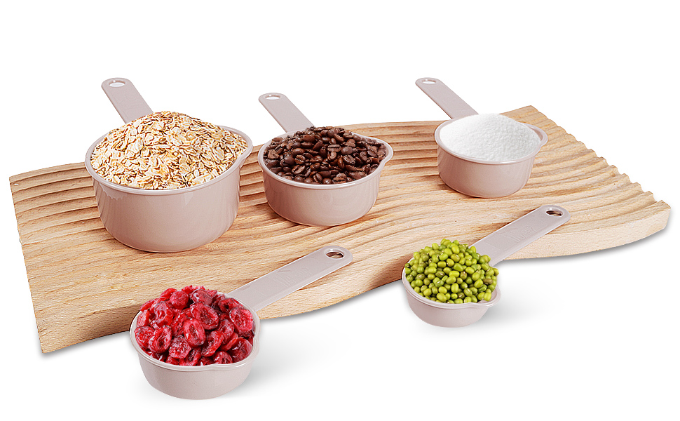 11PCS Measuring Spoons and Measuring Cups Set, Stackable Cups and Spoons, Nesting Cups Spoon for Cooking Baking Supplies, Kitchen Gadgets Essentials Tools