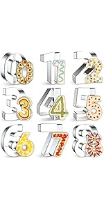 6PCS Square Cookie Cutter Set, Large Geometric Stainless Steel Baking Supplies for Homemade Cookies, Square Plaque Cookie Cutters Shapes Biscuit Molds, 6 Sizes (1.5, 2, 2.5, 3, 3.5, 4 Inch)