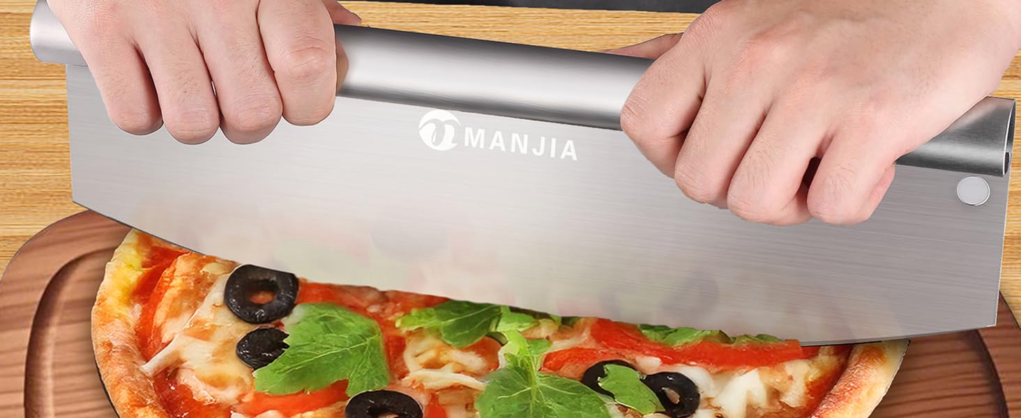 Perforated Pizza Peel Aluminum 12 Inch Non-stick Metal Pizza Paddle with Rocker Cutter 12