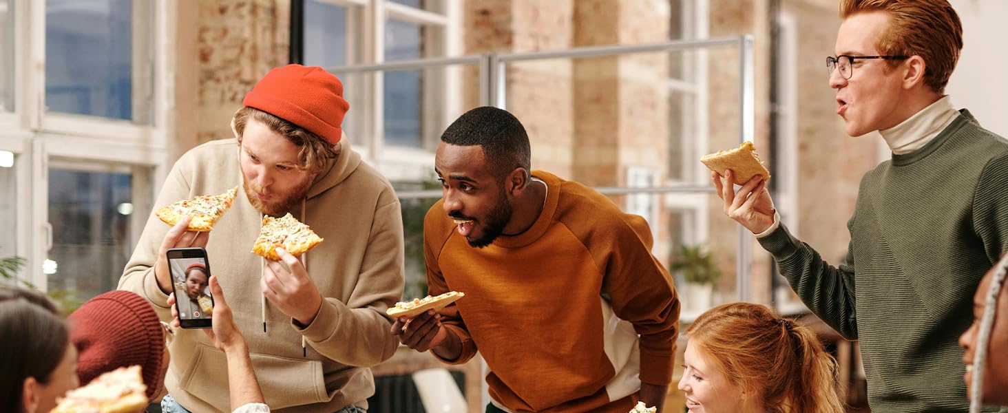 Perforated Pizza Peel Aluminum 12 Inch Non-stick Metal Pizza Paddle with Rocker Cutter 12