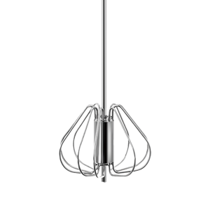 2 Pack Semi Automatic Whisk, Stainless Steel Mini Hand Push Whisks for Cooking, Easy to Use Hand Mixer Egg Beater Wisking Tool for Cooking, Whisking, Beating, Stirring