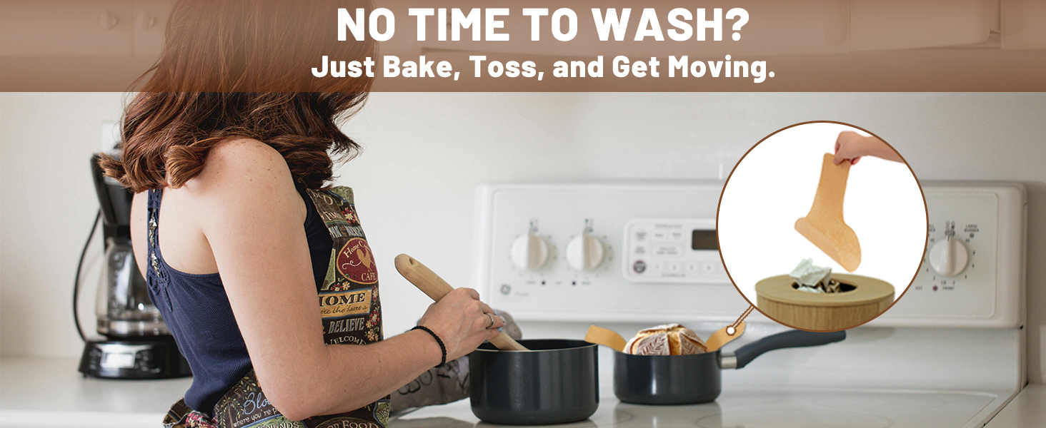 Parchment Bread Sling for Dutch Oven, BlissBoard Disposable Bread Baking Mat with Long Handles, 50 Pcs Unbleached Parchment Paper for Air Fryer, Sourdough Transfer