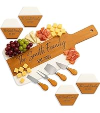 Personalized Olive Wood Cutting Board - Custom Charcuterie Boards, Housewarming, New Home, Retirement Gifts for Women, Her, Men, Him, Friends, Wedding, Bridal Shower, Engagement, Anniversary, Family