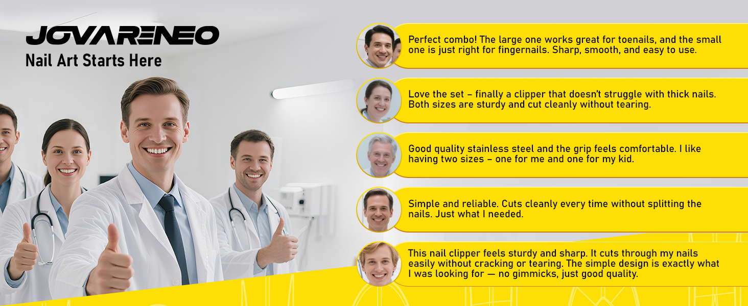 Nail Clipper Set,Premium Stainless Steel Fingernail and Toenail Clipper Cutters with Nail File and Catcher, Sharp Effortless Nail Clippers Tools for Men & Women