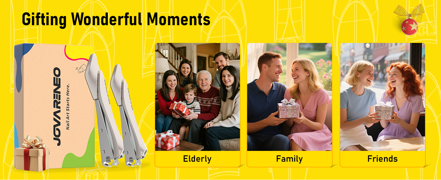 Nail Clipper Set,Premium Stainless Steel Fingernail and Toenail Clipper Cutters with Nail File and Catcher, Sharp Effortless Nail Clippers Tools for Men & Women