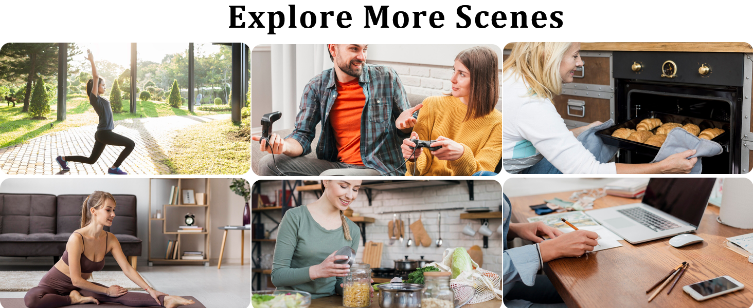 Rotating Pomodoro Timer 5,10,30, 60 Minutes Preset,Desk Productivity Flip Timer, Visual Cube Countdown Stopwatch,Custom Modes/Vibration/High/Low Volume,ADHD Timers, for Study, Work, School, Kitchen