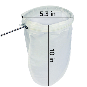 Fine Mesh Strainer, 3Pcs Reusable Cloth Strainer Bags with Stainless Steel Handle, Nut Milk Bag, Juice Strainer for Kitchen