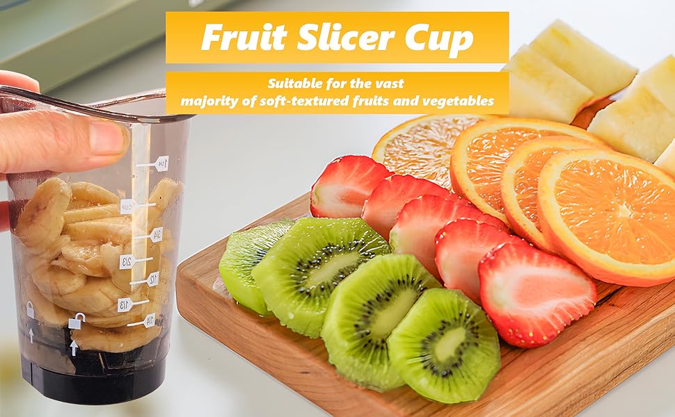 Fruit Slicer Cup | Strawberry Slicer | Grape Cutter | Egg Slicers | Rapid & Safe Slicing Kitchen Gadgets for Easy Food Prep