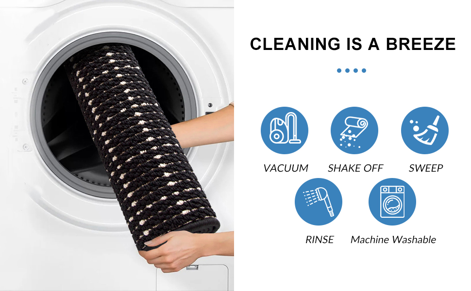 Kitchen Rugs Non Skid Washable Set of 2 PCS, 20