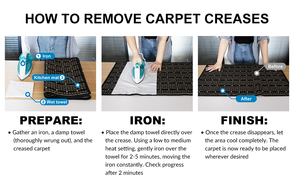 Kitchen Rugs Washable Non-Skid 2-Piece Set, 20