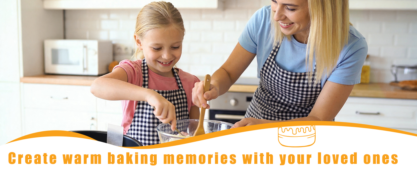 8 Inch Cake Pan Set of 3, Nonstick Round Cake Pans with 110 PCS Parchment Paper, Non-Toxic Carbon Steel Cake Baking Pans, Dishwasher Safe