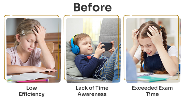 LIORQUE Visual Timer for Kids, 60-Minute Countdown Kitchen Timers for Cooking, Kids Timer with Silent Operation & Countdown Pause for Teaching Classroom Office