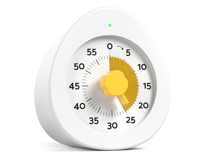 LIORQUE Visual Timer for Kids, 60-Minute Countdown Kitchen Timers for Cooking, Kids Timer with Silent Operation & Countdown Pause for Teaching Classroom Office