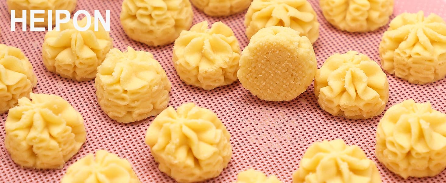 Pink Perforated Baking Mat,Cuttable Baking Mat,23.6