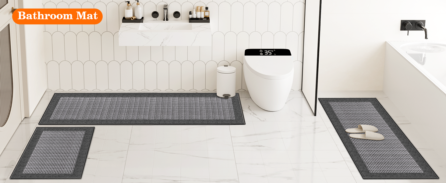 StepRite Kitchen Rugs, Kitchen Mats for Floor, 32