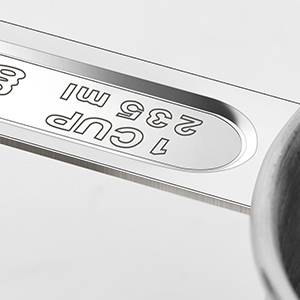 Measuring Cups and Spoons Set (8 Piece), Stainless Steel Measuring，4 Spoons, 4 Cups, Metal Measuring Cups for Cooking & Baking