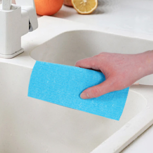 Swedish Dishcloths for Kitchen 15 Pack Reusable Paper Towels, Super Absorbent & Quick Dry, Eco-Friendly Compostable Cleaning Cloths for Dishes, Countertops & Glass, Durable Sponge Cloth Set