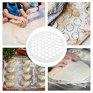 Zerodeko 61holes Dumpling Mold Manti Maker Making Mold Dumpling Maker Tool Russian Ravioli Versatile Easy to Clean