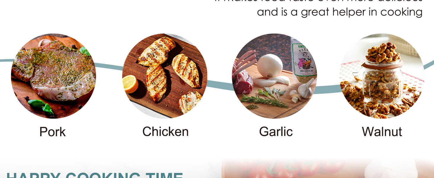 KAYCROWN Meat Pounder Tenderizer, Stainless Steel Kitchen Meat Tenderizer Hammer, Round Chicken Flattener Tool with Comfortable-Grip Rubber Handle for Flattening Cutlets and Tenderizing Meat