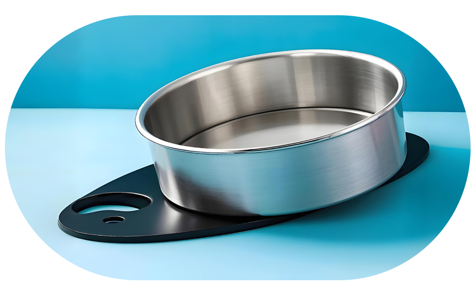 9 Inch Cake Pans Set of 2 with 100 Pieces Parchment Paper, Stainless Steel Round Cake Pans Baking Pan For Layered Cakes, No Coating Smash Cake Pans Mirror Finish Dishwasher Safe Cake Mold