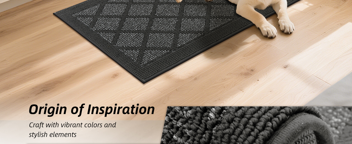 COSY HOMEER Kitchen Rug Non Slip Washable, 20