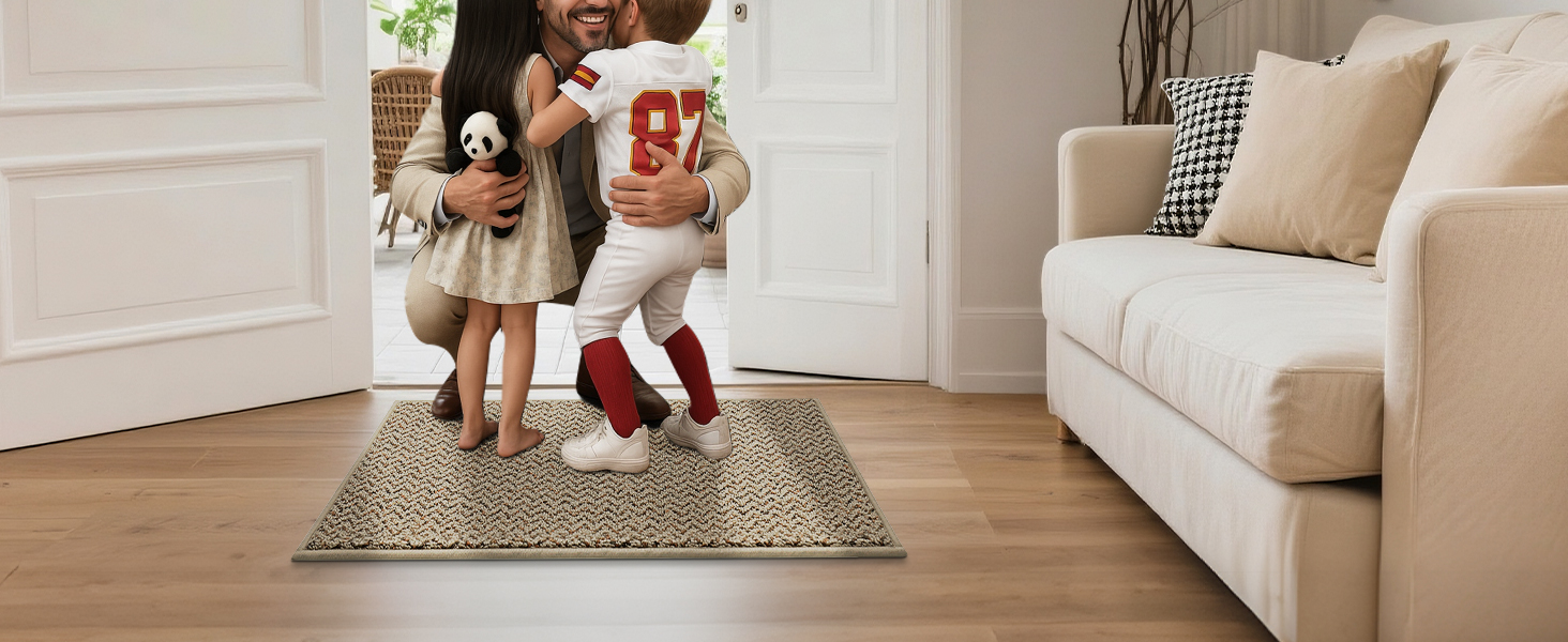 COSY HOMEER Kitchen Rugs and Mats 2PCS Non Slip Kitchen Mats for Floor Washable Stain Resistant Kitchen Runner Rug Sets Absorbent Kitchen Floor Mat 20