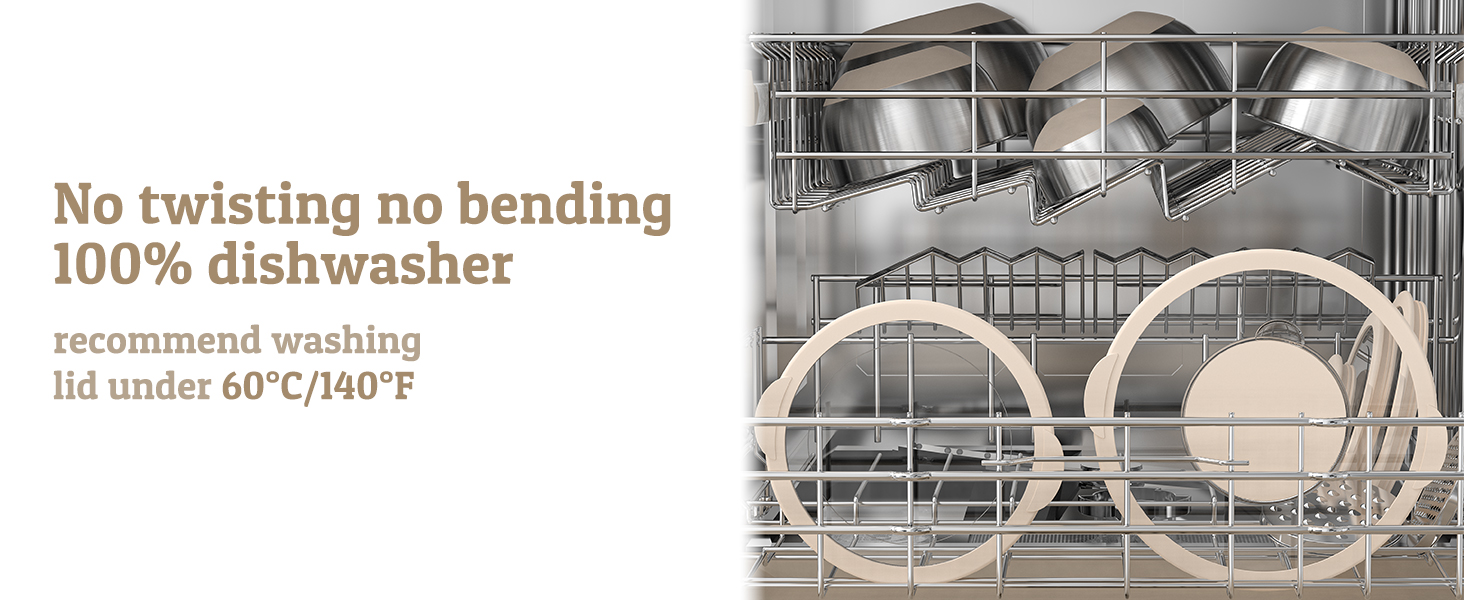 Mixing Bowles Set with Lids Set - Warp-Proof TPR-AS Lids, Stainless Steel Mixing Bowl with 3 Graters & Measuring Lines, Non-Slip Bowls for Baking, Prep, Airtight Food Storage (Khaki 5/3/2/1.5/0.63QT)