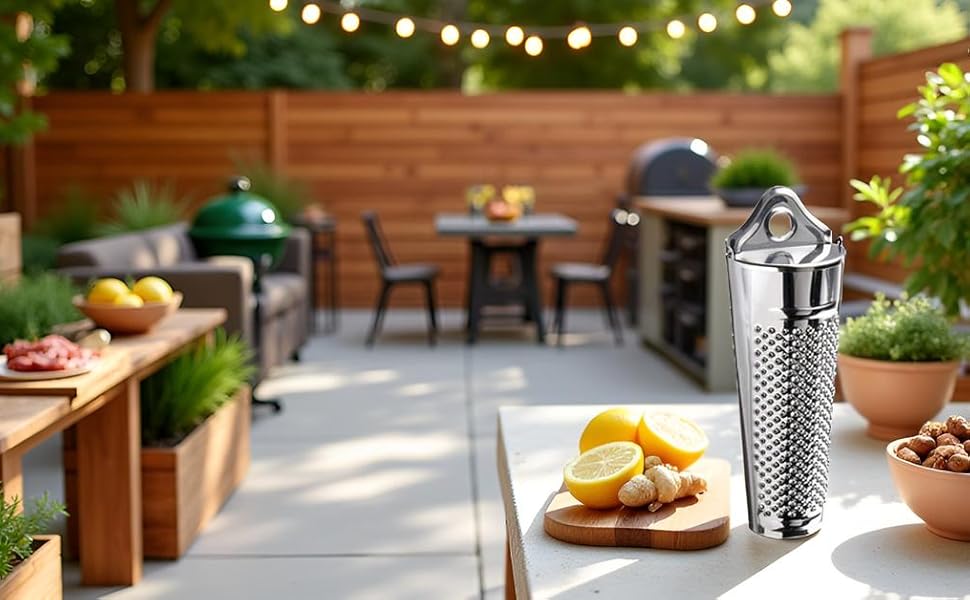 Multifunctional Kitchen Grater and Zester, Ginger, Garlic, Nutmeg, Nut, Walnut and Lemon Tool, Peelers, Slicers and Graters for Kitchen