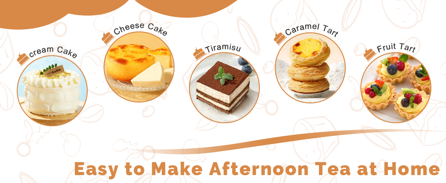 BEWOS 9 Inch Cake Pan Set - 100 Pcs Parchment Paper With 3 Pcs Carbon Steel Round Cake Pans, Nonstick Baking Pans Set With Handle, Dishwasher Safe