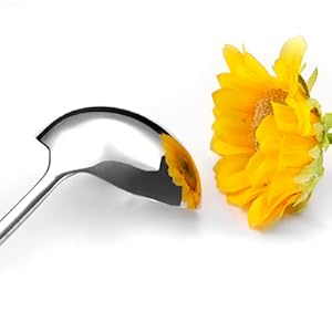 304 Stainless Steel Kitchen Utensils Set,11 Pcs Stainless Steel Cooking Utensils Set, Long Metal Cooking Utensil Gadgets Tools Set with Spatula, Spoon,Skimmer,Tongs etc (Dishwasher Safe)