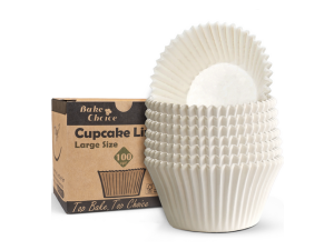 2 Pack Jumbo Muffin Pan for Baking, Extra Large Cupcake Pan includes 50 Natural Jumbo Cupcake Liners, Muffin Tin Nonstick 6 Cup, Baking Pans Set, Carbon Steel Baking Supplies