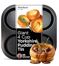 Wrenbury Crumpet Rings Nonstick 3.5 inch - English Muffin Rings - Set of 6 Food Ring Molds for Cooking – Metal Baking Egg Ring Set - Made in England