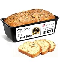 Wrenbury Crumpet Rings Nonstick 3.5 inch - English Muffin Rings - Set of 6 Food Ring Molds for Cooking – Metal Baking Egg Ring Set - Made in England