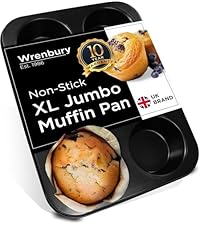 Wrenbury Crumpet Rings Nonstick 3.5 inch - English Muffin Rings - Set of 6 Food Ring Molds for Cooking – Metal Baking Egg Ring Set - Made in England